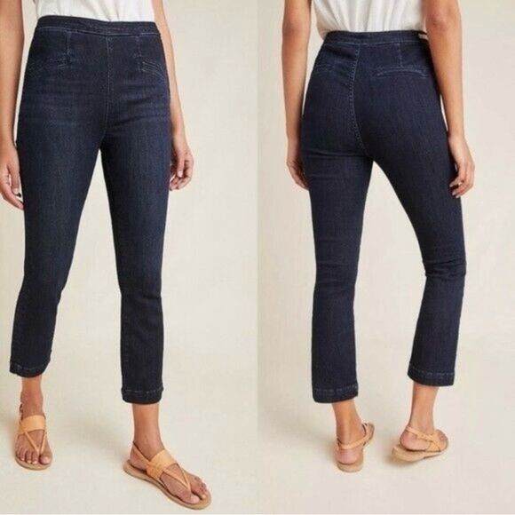 Pilcro and the Letterpress Denim - ✨Pilcro And The Letterpress✨ Anthropologie High Rise Denim Leggings Jeans Sz 28